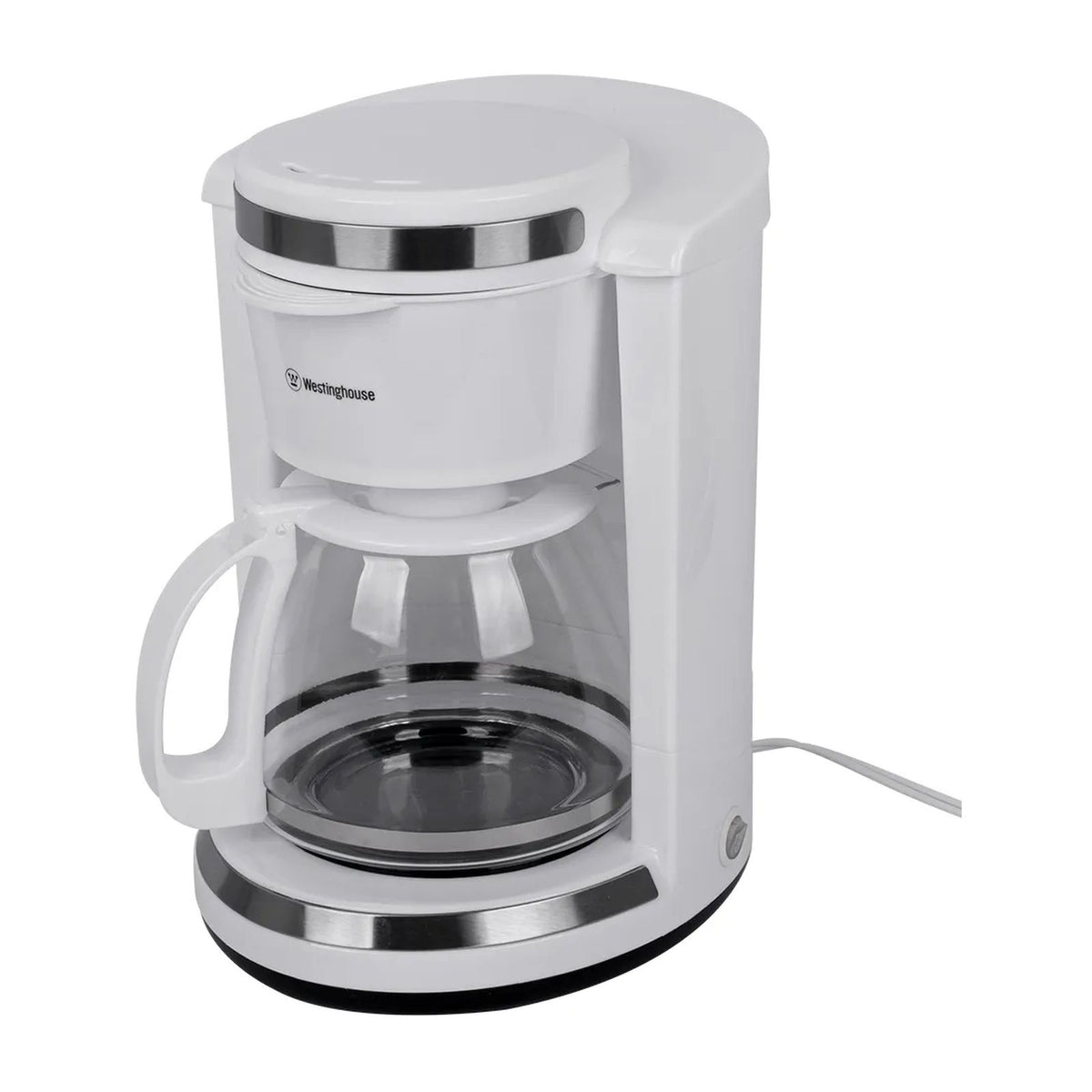 Cafetera Westinghouse 12 Tazas Blanca WKCMYD19WH