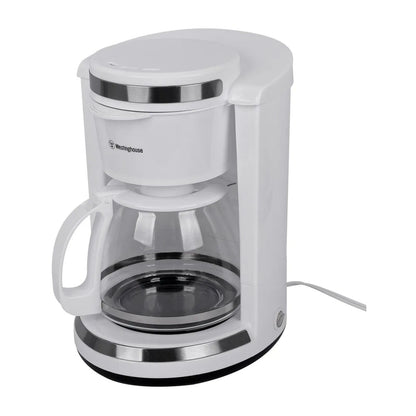 Cafetera Westinghouse 12 Tazas Blanca WKCMYD19WH