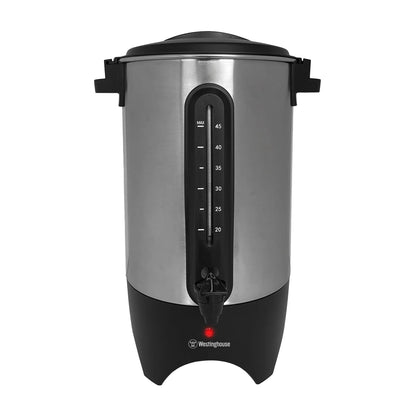 Cafetera Percoladora Westinghouse 45 Tazas Gris WKCN45