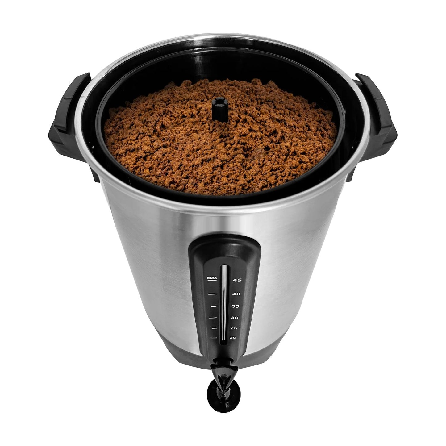 Cafetera Percoladora Westinghouse 45 Tazas Gris WKCN45