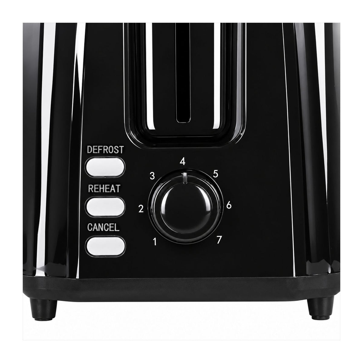 Tostador de Pan Westinghouse 2 Rebanadas Negro WKTTD1301