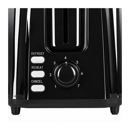 Tostador de Pan Westinghouse 2 Rebanadas Negro WKTTD1301