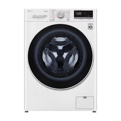 Lavadora LG AI DD 12 Kilos Carga Frontal Blanca WM12WVC4S6