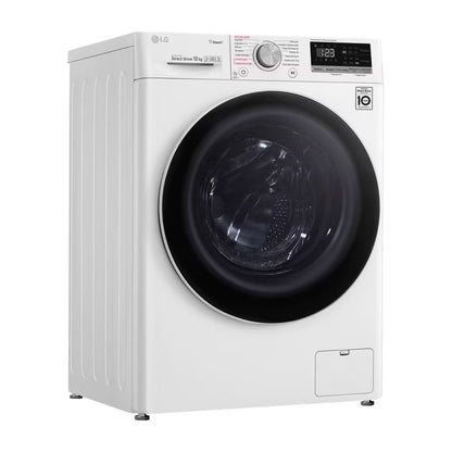 Lavadora LG AI DD 12 Kilos Carga Frontal Blanca WM12WVC4S6