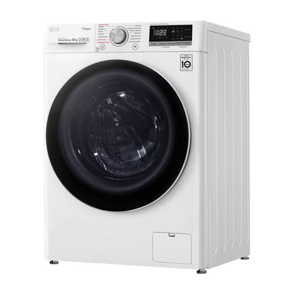 Lavadora LG AI DD 12 Kilos Carga Frontal Blanca WM12WVC4S6
