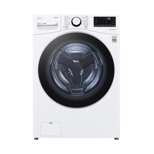 Lavadora Automática LG 20 Kilos Carga Frontal Blanca WM20WV26R