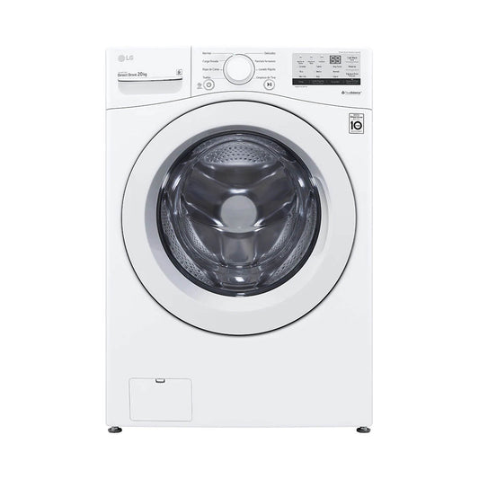 Lavadora LG 20 Kilos Carga Frontal Blanca WM20WV26W