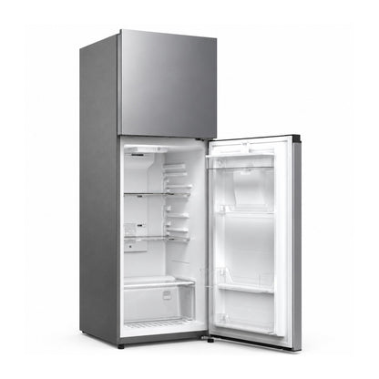 Refrigerador Aucma 9 Pies Cúbicos Top Mount Gris WRTM09GLFX
