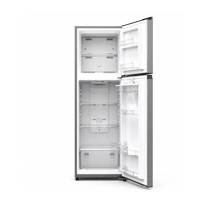 Refrigerador Aucma 9 Pies Cúbicos Top Mount Gris WRTM09GLFX