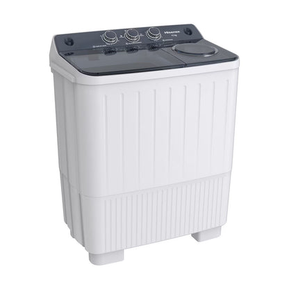 Lavadora Hisense 13 Kilos Doble Tina Blanca WSA1304P