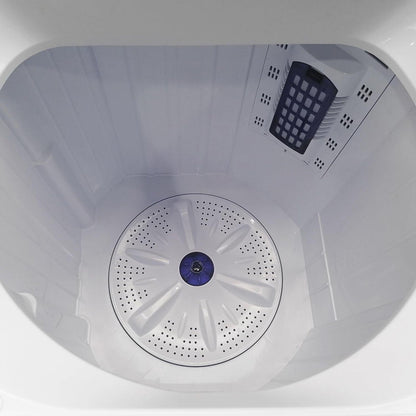 Lavadora Semiautomática Doble Tina Hisense 16 Kilos Blanco WSA1604P