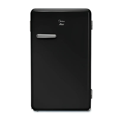 Frigobar Midea 4 Pies Cúbicos Retro Look Negro MDRD93CCNBLAC