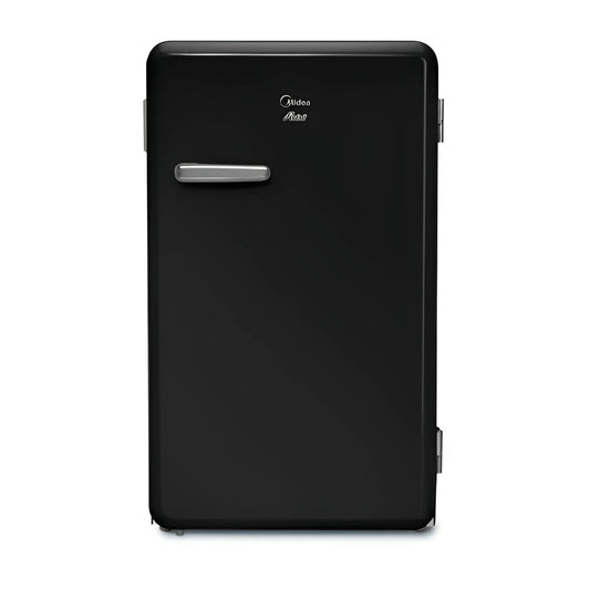 Frigobar Midea 4 Pies Cúbicos Retro Look Negro MDRD93CCNBLAC