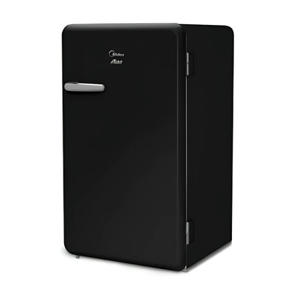 Frigobar Midea 4 Pies Cúbicos Retro Look Negro MDRD93CCNBLAC