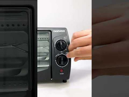 Horno Tostador Eléctrico Daewoo 9 Litros Negro DOT-1645