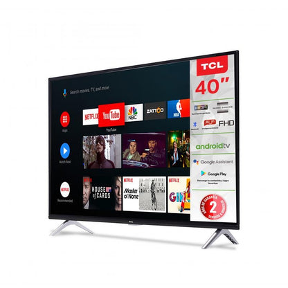 Televisión Pantalla 40 Pulgadas TCL Android TV FHD TCL 40A323