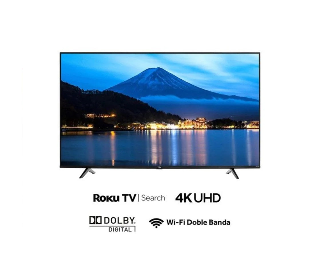 Televisión Pantalla 55 Pulgadas TCL Android TV 4K UHD 55A443