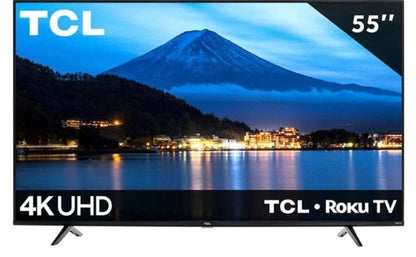 Televisión Pantalla 55 Pulgadas TCL Android TV 4K UHD 55A443