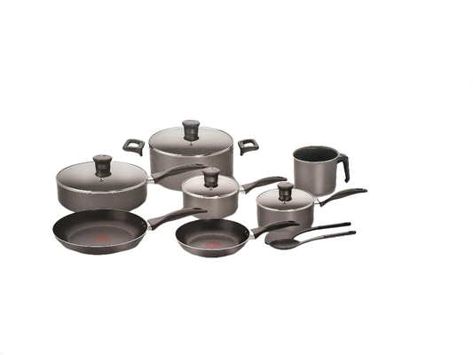 Batería T-Fal Family Cook Gris 13 piezas B479SD84GRIS