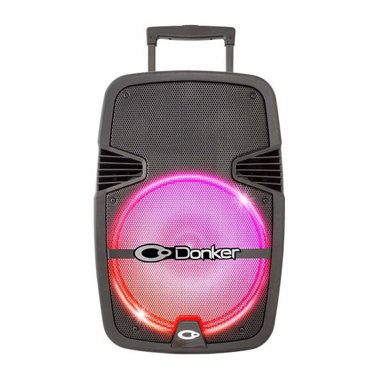 Bafle amplificado profesional Donker con tecnología link 15” con 25,000 W PMPO y Bluetooth MSA-5715