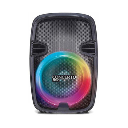 Bafle Profesional KSR recargable de 15" de 25,000 W PMPO radio FM CSA-5715