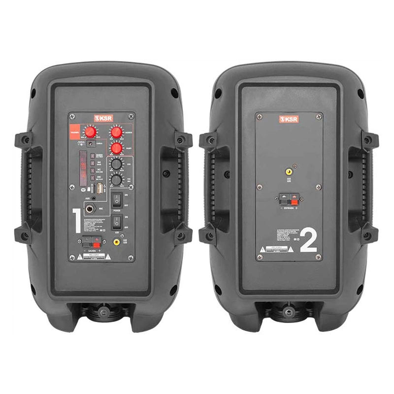 Sistema de audio doble Kaiser 8 con 10,000 W PMPO PAK-7908
