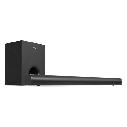 Barra de Sonido TCL 2.1 Canales con Subwoofer Negro S522W