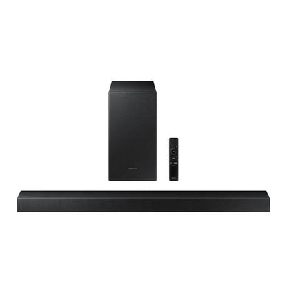 Barra de Sonido Samsung 2.1 Canales con Subwoofer Negro HW-T420