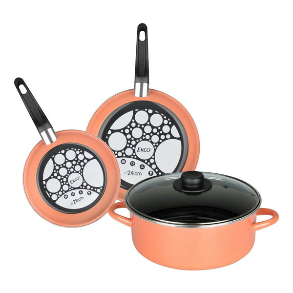 Batería de Cocina Infinity 4 Piezas Ekco 49218