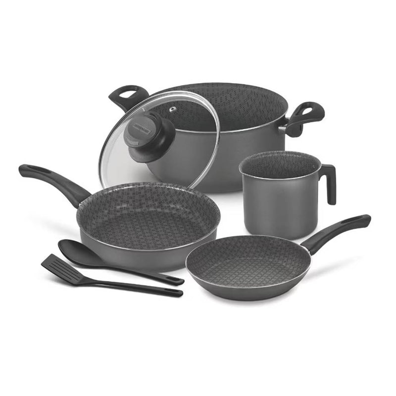 Batería de Cocina 7 Piezas Tramontina 20599-389
