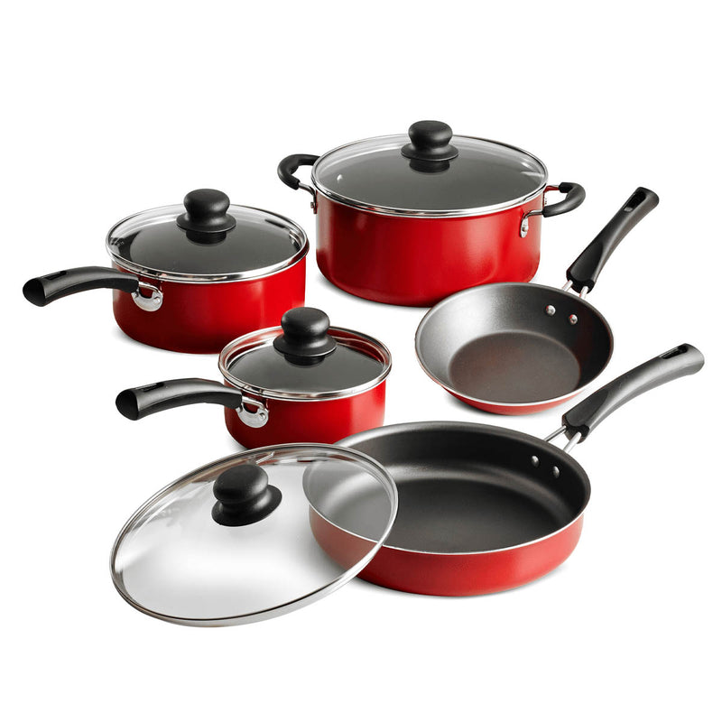 Batería de Cocina Tramontina Simple Cooking 9 Piezas 80112-646