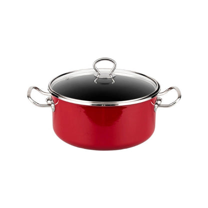 Batería de Cocina Vasconia Elegance de 8 Piezas de Vitroacero® Color Vino con Duraflon® PRO 4038187