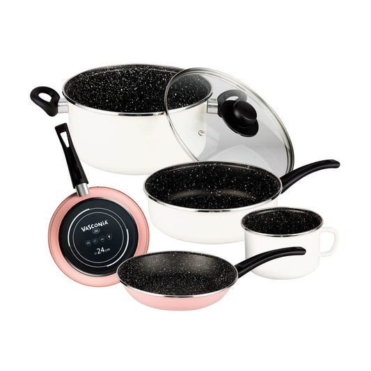 Batería de Cocina 6 Piezas Viva Instantes Vasconia 4042849