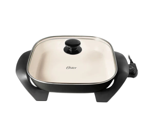 Sartén Eléctrico DuraCeramic de 12 Pulgadas Oster CKSTSKFM12W