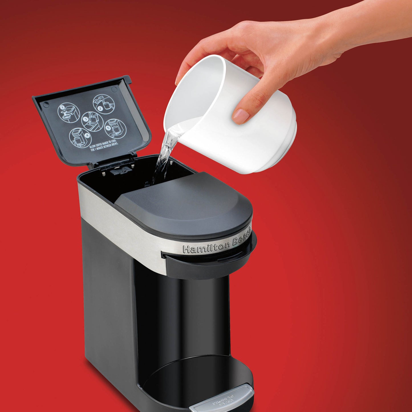 Cafetera Personal Ejecutiva Hamilton Beach 49970-MX
