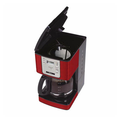 Cafetera Programable 12 Tazas Oster BVSTDC4401RD