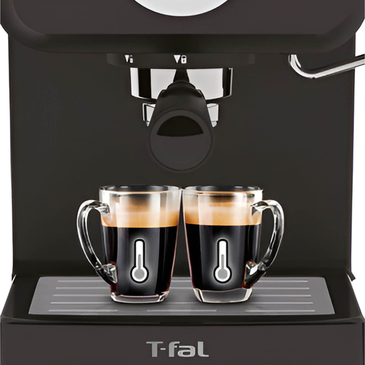 Cafetera TFAL espressería manual INOX 15 bares de presión EX3220MX