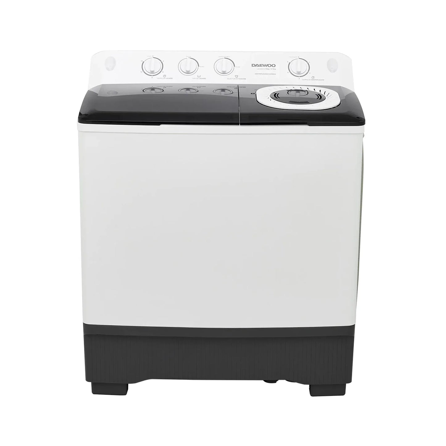 Lavadora Doble Tina 19 Kilos Daewoo DWTT19M2NUFW