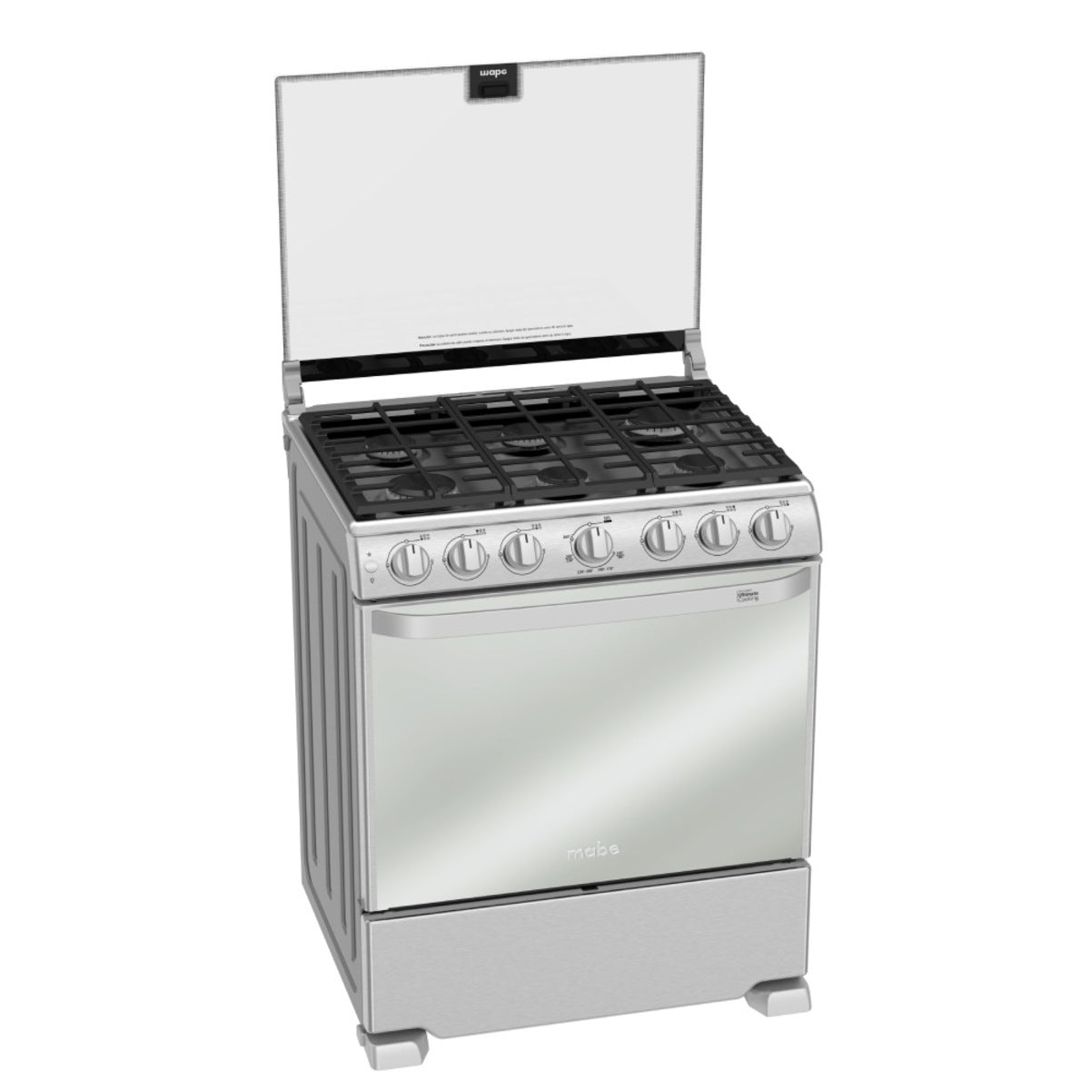 Estufa de Piso 76cm Inoxidable Mabe EM7662CFIX1