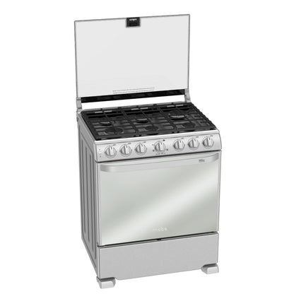 Estufa de Piso 76cm Inoxidable Mabe EM7662CFIX1