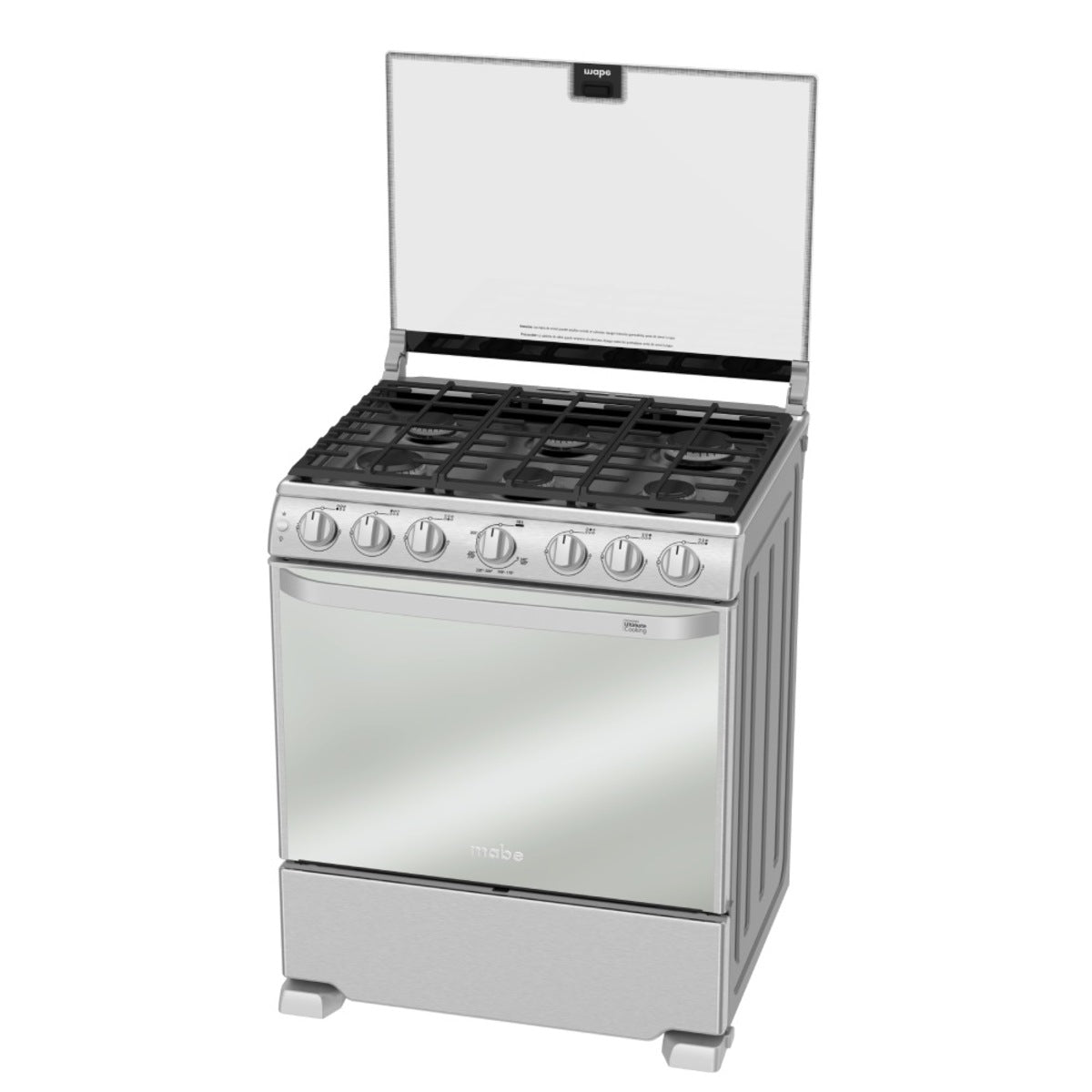 Estufa de Piso 76cm Inoxidable Mabe EM7662CFIX1