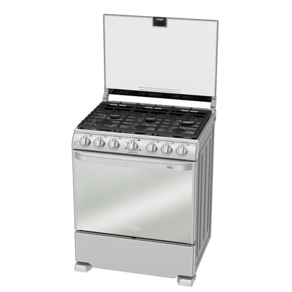 Estufa de Piso 76cm Inoxidable Mabe EM7662CFIX1