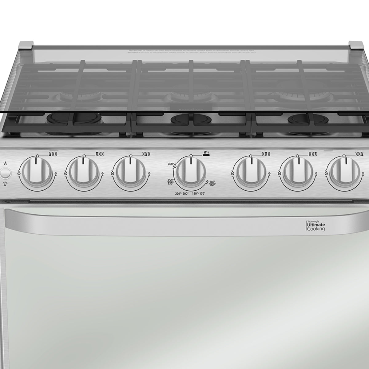 Estufa de Piso 76cm Inoxidable Mabe EM7662CFIX1