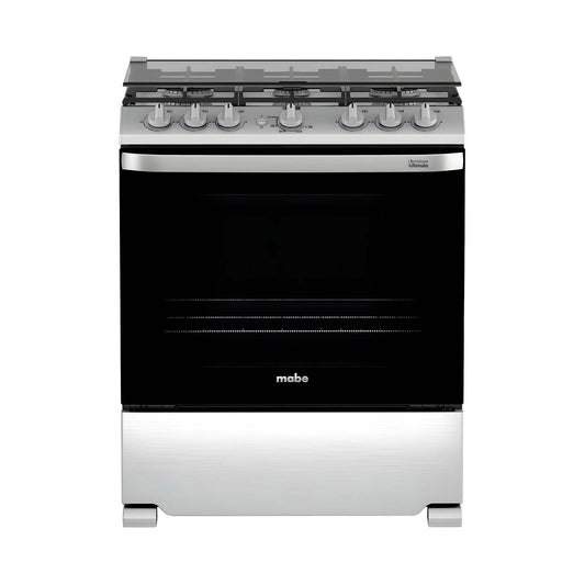 Estufa Mabe 30 pulgadas 6 Quemadores Gris EMH7602JSS0