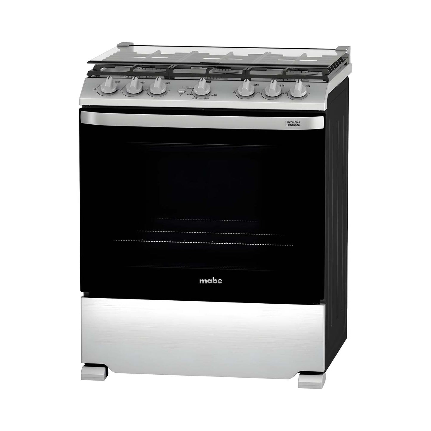 Estufa Mabe 30 pulgadas 6 Quemadores Gris EMH7602JSS0