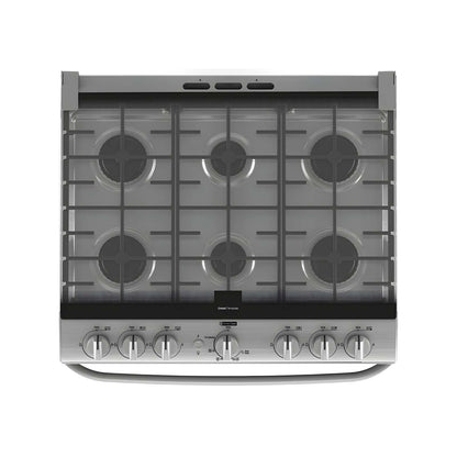 Estufa Mabe 30 pulgadas 6 Quemadores Gris EMH7602JSS0