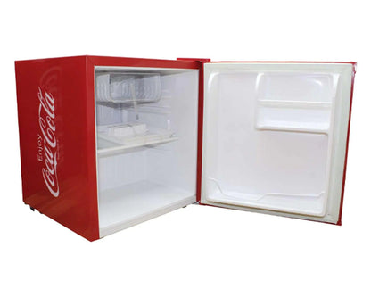 Frigobar Dace Coca Cola 1.6 pies retro con congelador FBCOKE16E