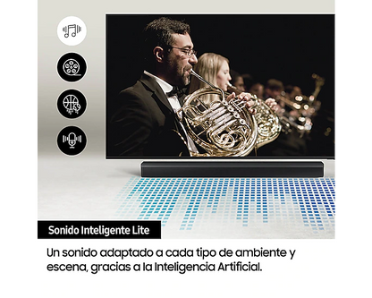 Barra de Sonido Samsung 2.1 Canales con Subwoofer Negro HW-B450