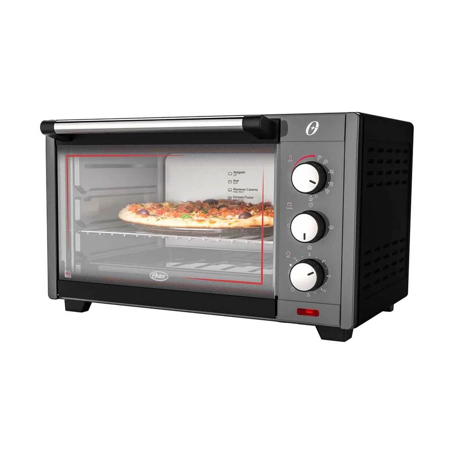 Horno Tostador Eléctrico Oster 30 Litros Gris TSSTTV7030
