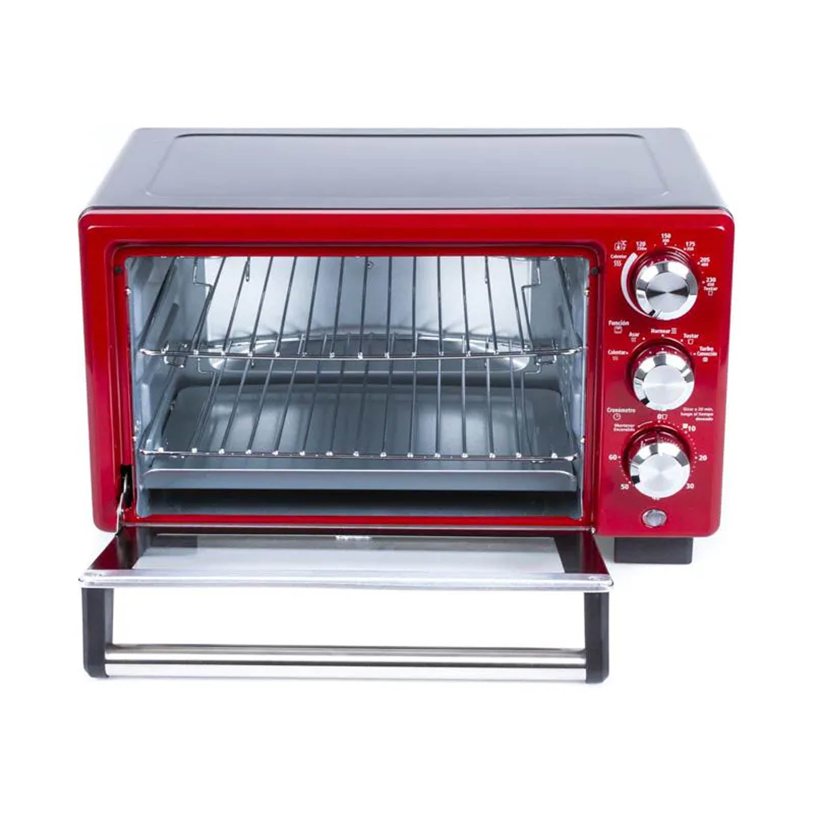 Horno Tostador Oster 18 Litros Rojo TSSTTV7118ROJ – Mega Audio